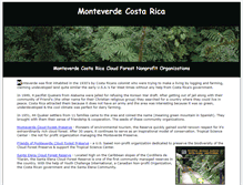 Tablet Screenshot of monteverde.org